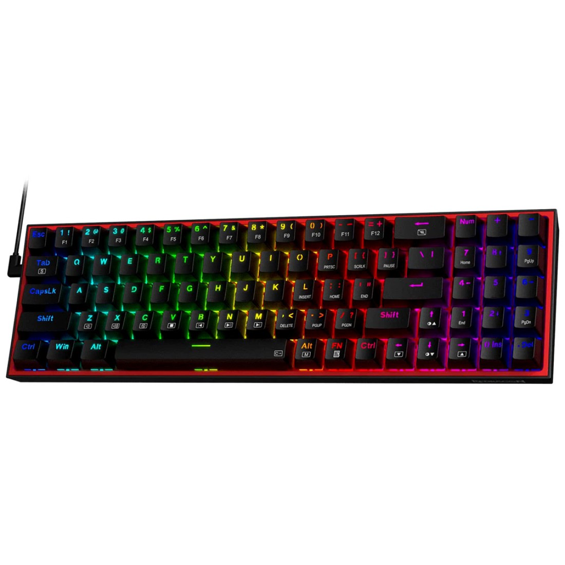 Redragon K Pollux Rgb Wired Mechanical Red Switch Gaming